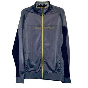 UNDER ARMOUR Men's Full ZipTrack Jacket  -  SIZE-XL